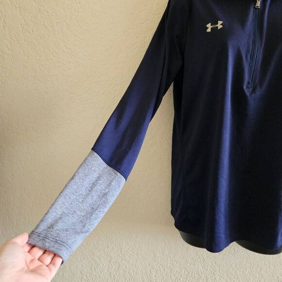 Under Armour Locker Half Zip Loose Fit Pullover - Picture 6 of 8